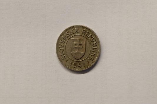 1941 1 Koruna Slovenský Štát