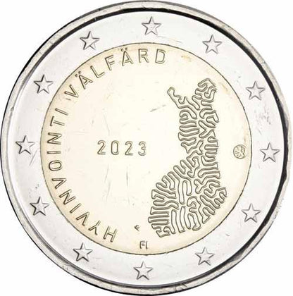 2023 Fínsko 2 eurá  Sociálne služby