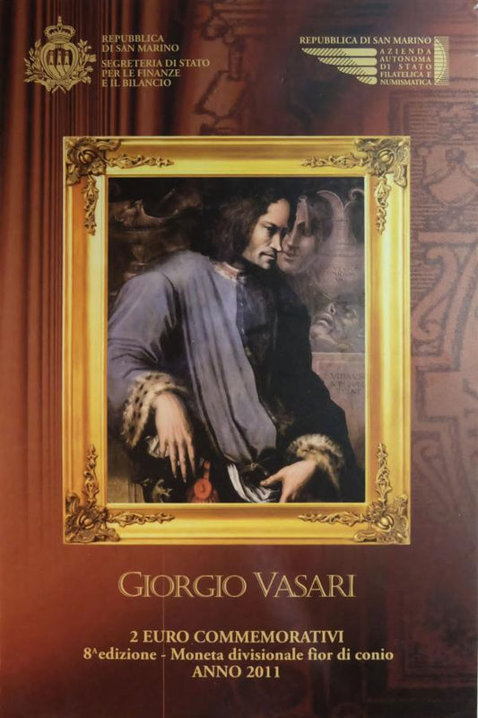 2011 Georgo Vasari 2 euro San Maríno