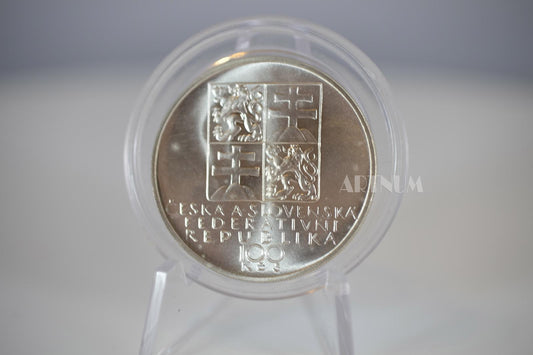 1991 / 100 kčs  Dvorák