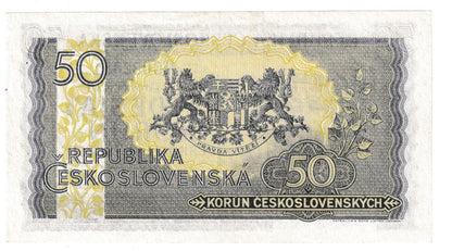 1945 50 kčs Štefánik séria Mc Stav N
