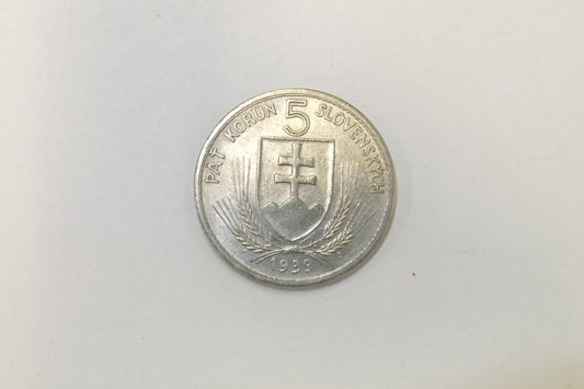 1939 5 korún Slovenský Štát