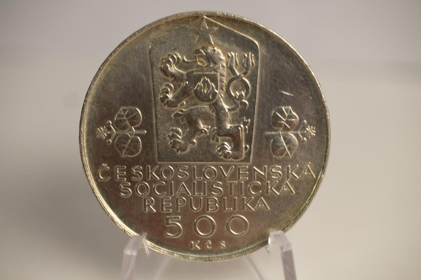 1988 500 Kčs - Československá federácia - 20. výročie