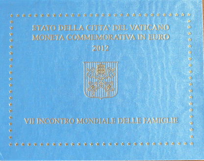 2012 Vatikán 2 euro - 7. svetové stretnutie rodín