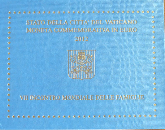 2012 Vatikán 2 euro - 7. svetové stretnutie rodín