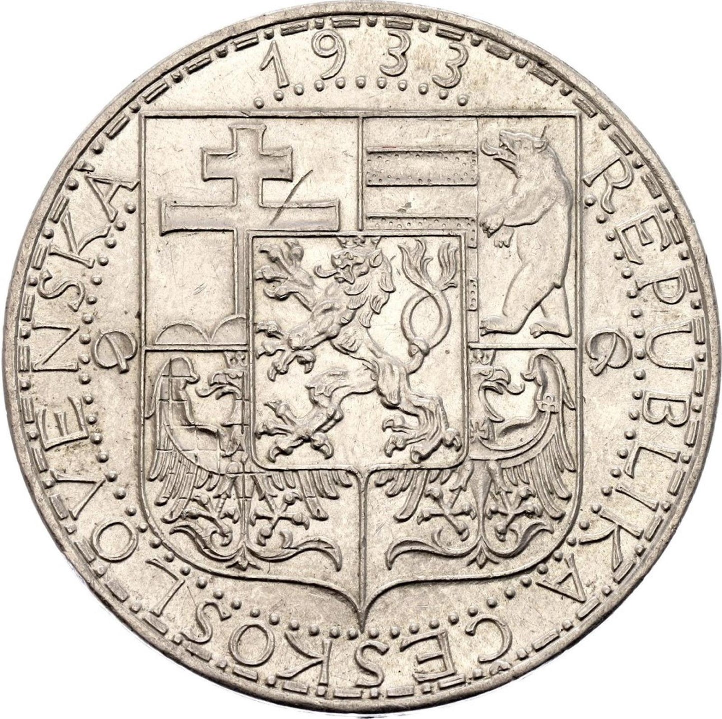 1933 a 1934 / 20 Kč