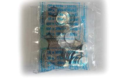 10 Halierov Set mincí 1996 v originál bankovom sáčku UNC