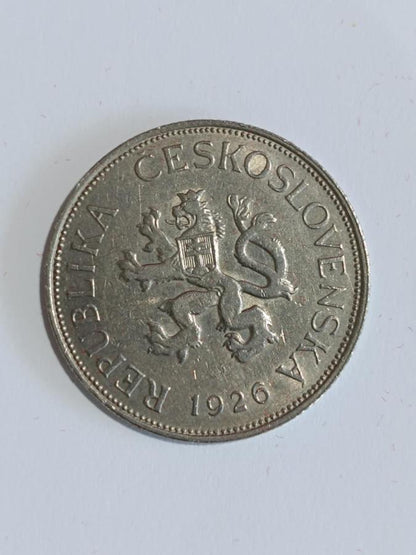1926 5 kč Československo
