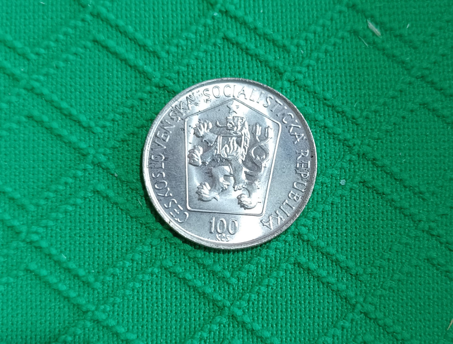 1985 100 Kčs- Martin Kukučín - 125. výročie narodenia