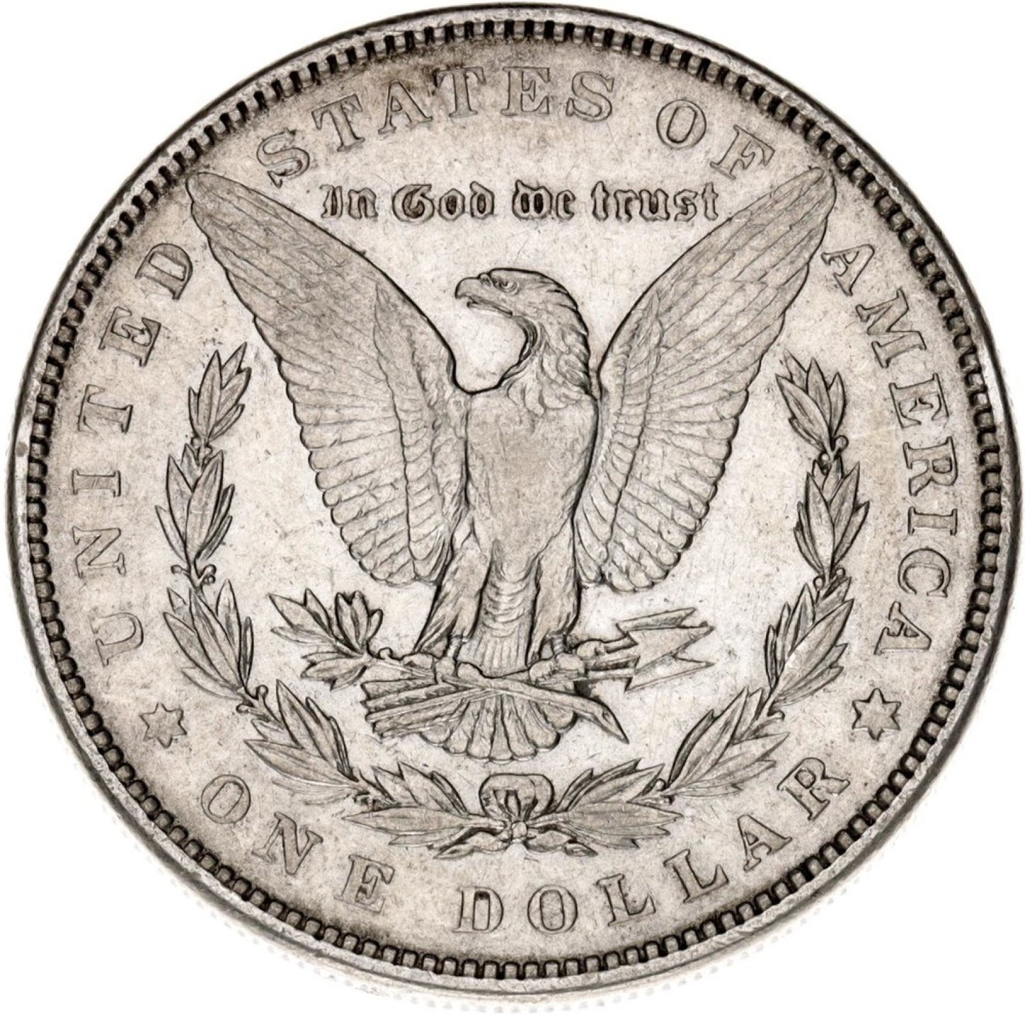 1889 Strieborná veľká minca Morgen dollar