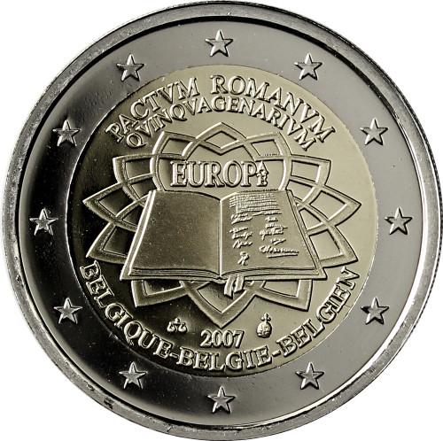 2007 2 EURO Belgicko - Rímska zmluva