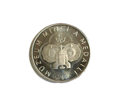 Medaila 90. výr. zavedenia korunovej meny (M.Kučera) 1982, ČSSR.