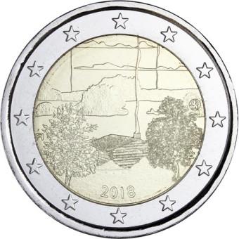 2018 2 EURO Fínsko - Fínska saunová kultúra