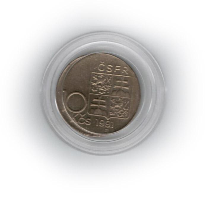 10 korún 1991 Štefánik Unc.
