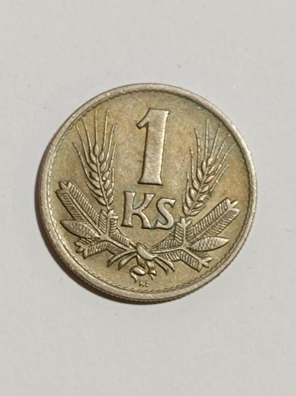 1944 1 Koruna Slovenský Štát