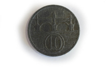 1941 10 halier Protektorát Čechy a Morava krásny stav