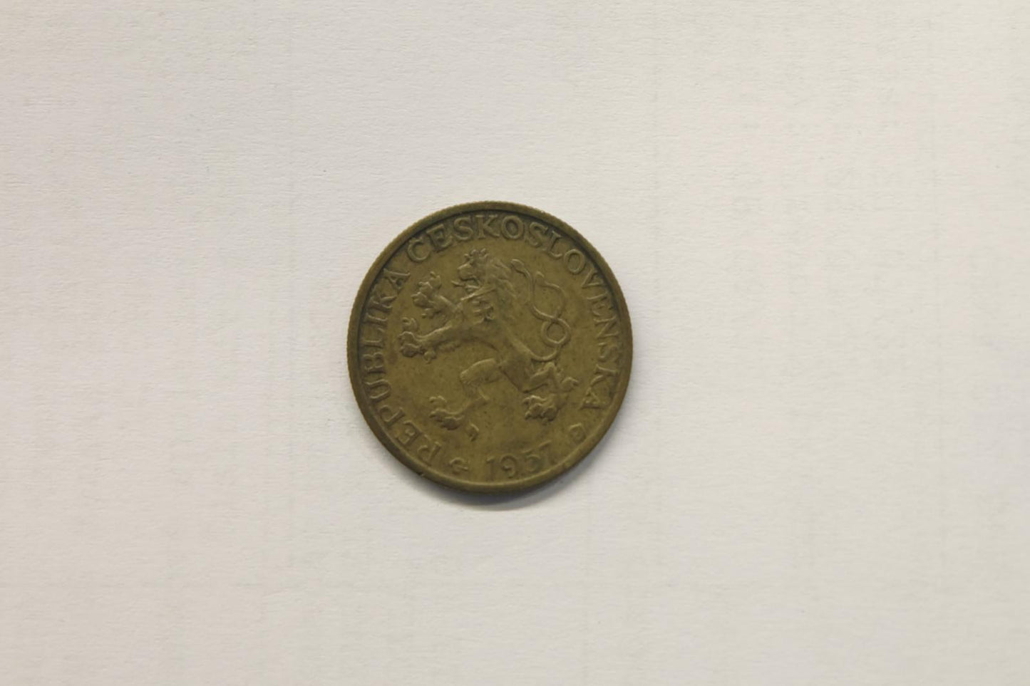 1 Koruna 1957 Československo