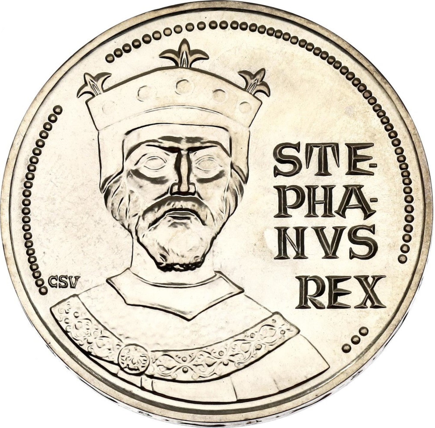 1972 100 FORINT 1000 výročie narodenia Sv. Štefana Uhorského Kráľa