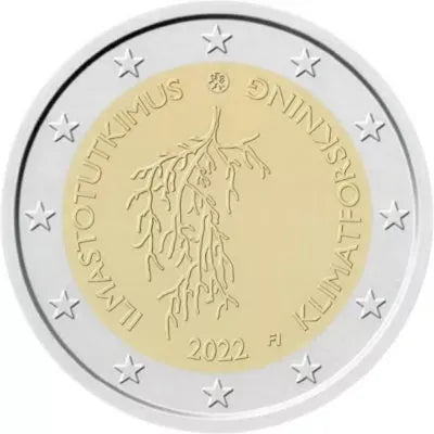 2022 Fínsko 2 eurá Výskum klímy